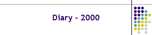 Diary - 2000
